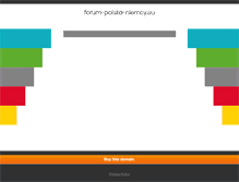 Tablet Screenshot of forum-polska-niemcy.eu